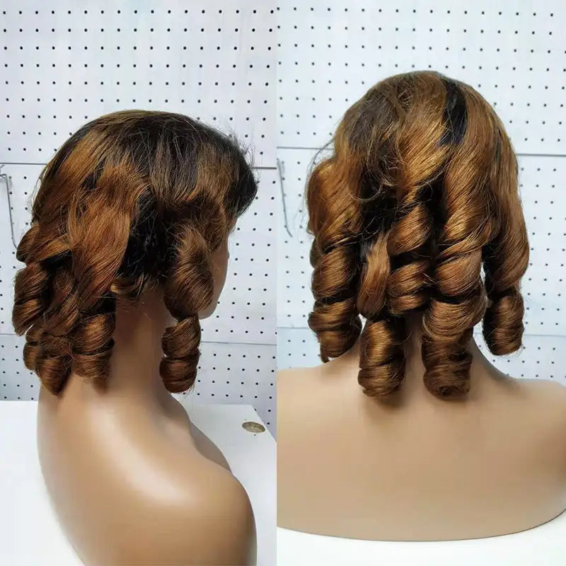 Double Drawn Funmi Hair Wigs  Lace Wig Spring Curly Lootquake LLC  Techno geeks