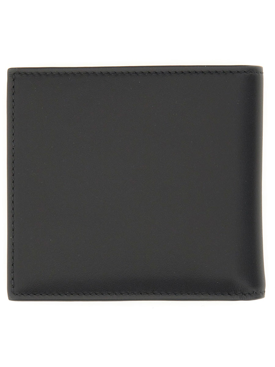 Alexander Mcqueen Men Bifold Wallet With Logo Luosophy  Techno geeks