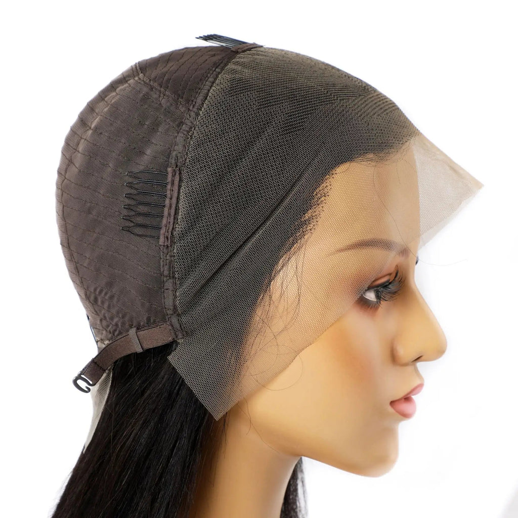 Real Human Hair Wig Lace Hair Set 9a Hair Quality Straight Hair Lootquake LLC  Techno geeks