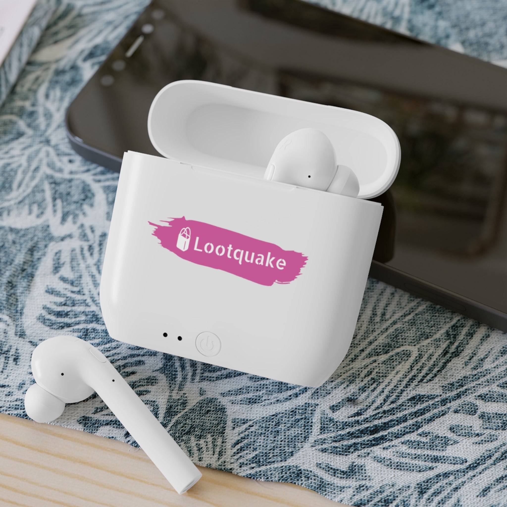 Wireless Earbuds Case, Customizable Earbud Cover, Personalized Music Gift, Unique Headphone Accessory, Tech Lover Gift Lootquake LLC  Techno geeks