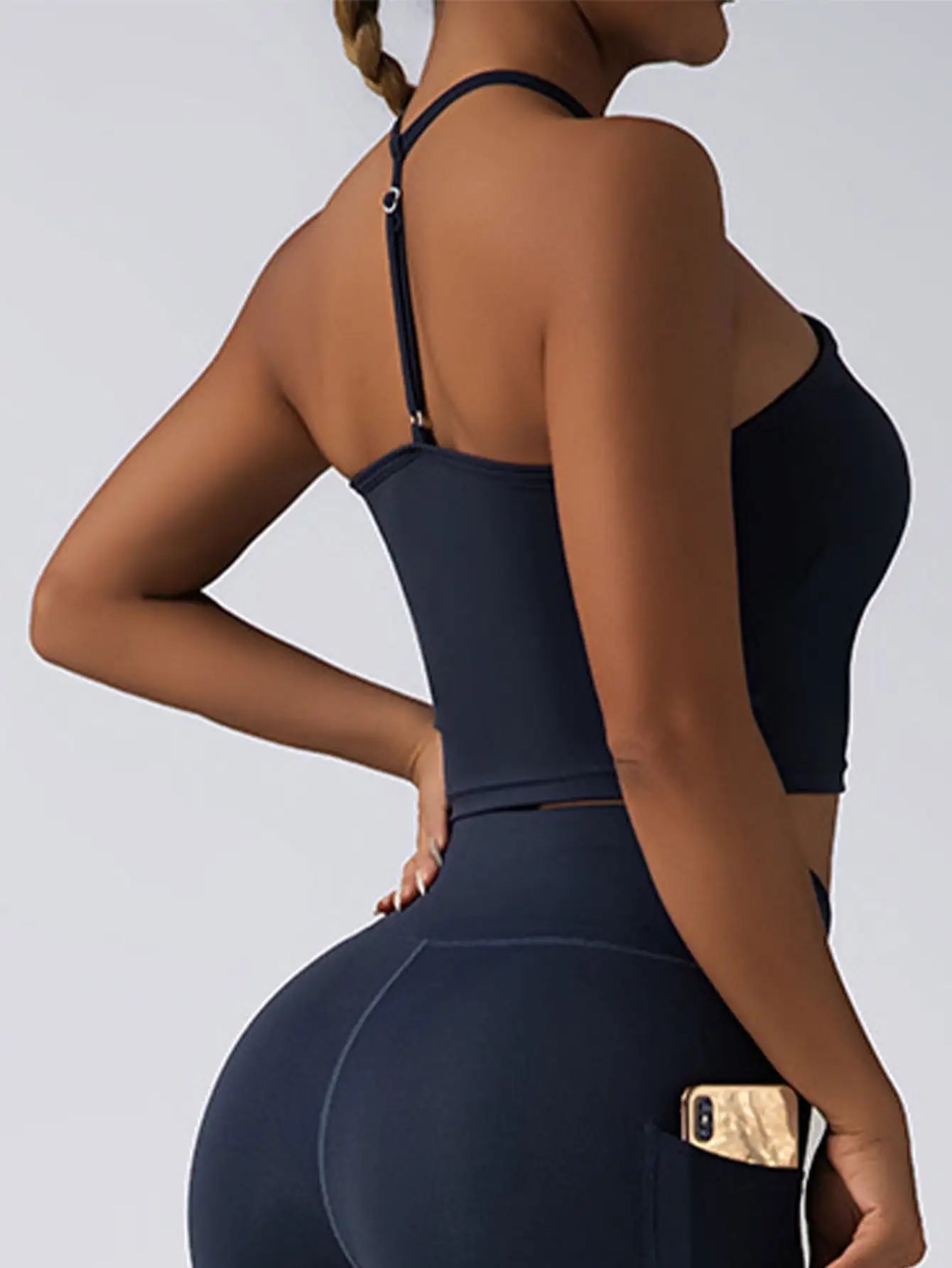 Crop Top With Built In Pads Sports Bras For Women Lootquake LLC  Techno geeks