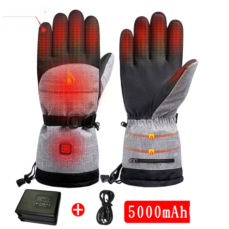 Heated Gloves with Adjustable Temperature Techno geeks  Techno geeks