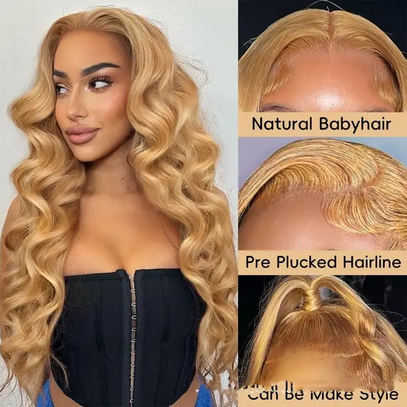 Human Hair Wig Front Lace All Real Hair 13 X4 Headgear Lootquake LLC  Techno geeks
