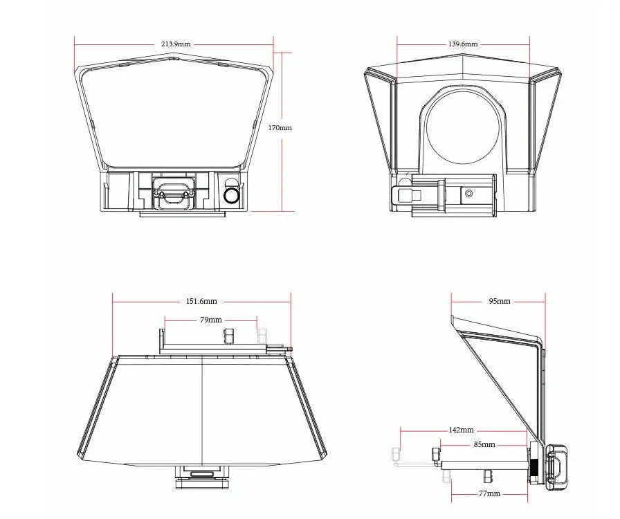 Portable small cell phone teleprompter Lootquake LLC  Techno geeks