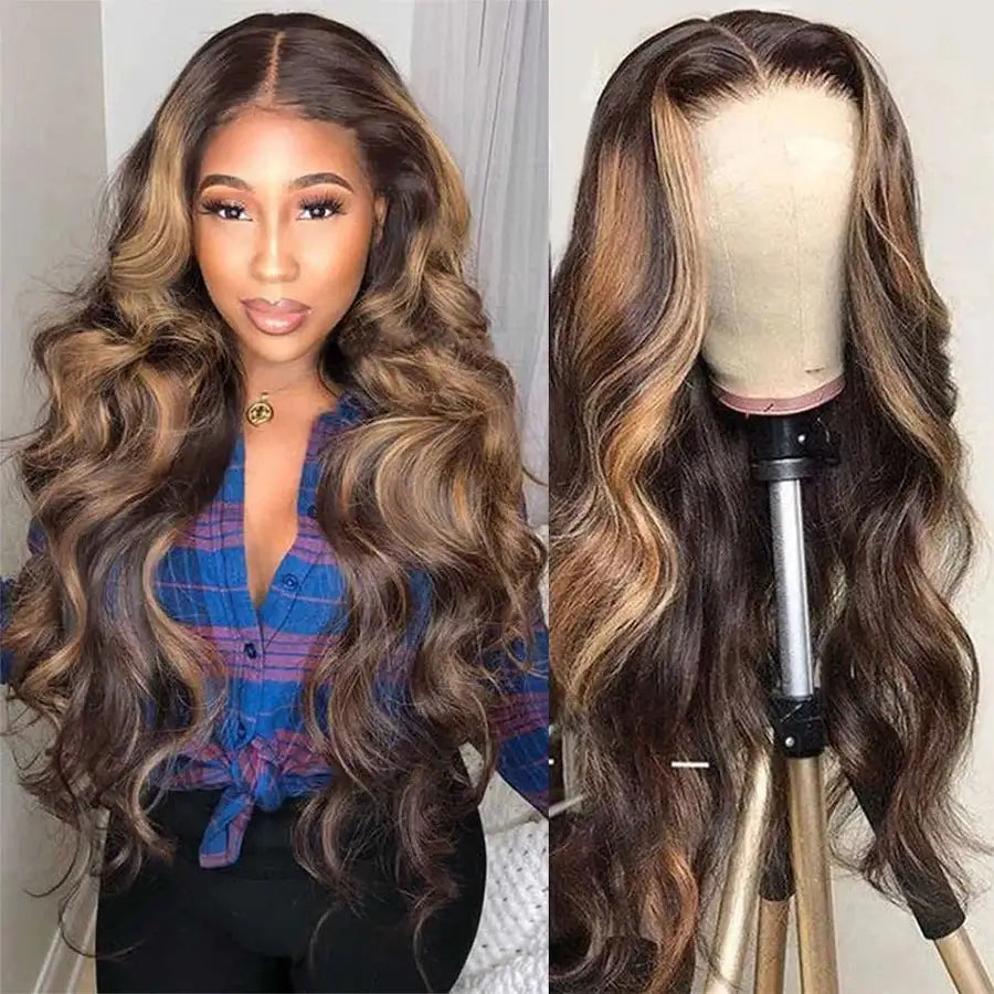 Medium And Long Curly Fashion Female Big Wave Real Human Hair Wig Lootquake LLC  Techno geeks