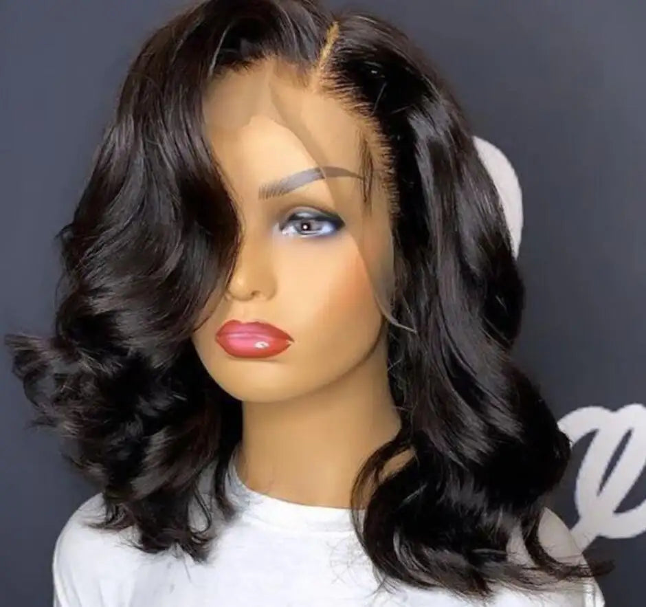 High Temperature Silk Mid-section Medium-length Curly Hair Women's Wig Lootquake LLC  Techno geeks