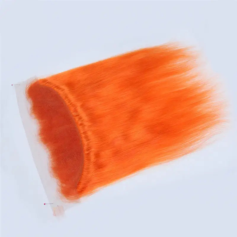Color Human Hair Curtain Orange Hair Curtain Lootquake LLC  Techno geeks