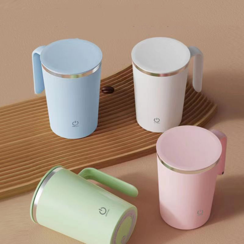 Kitchen Electric Mixing Cup Stirring Coffee Cup Automatic Mixing Mugs Cup Lazy Rotating Magnetic Water Cup Pi-Mart  Techno geeks