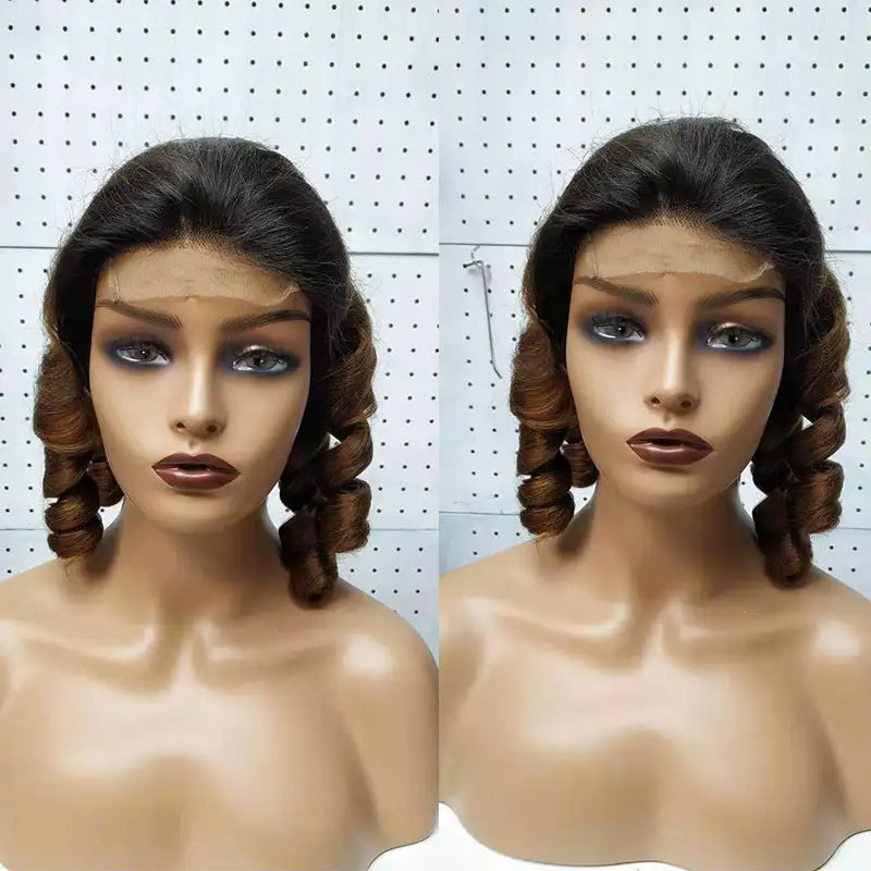 Double Drawn Funmi Hair Wigs  Lace Wig Spring Curly Lootquake LLC  Techno geeks