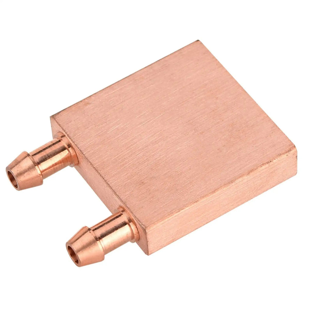 Copper Water Cooling Block for Graphics GPU Head CPU 40 * 40 * 10mm Lootquake LLC  Techno geeks