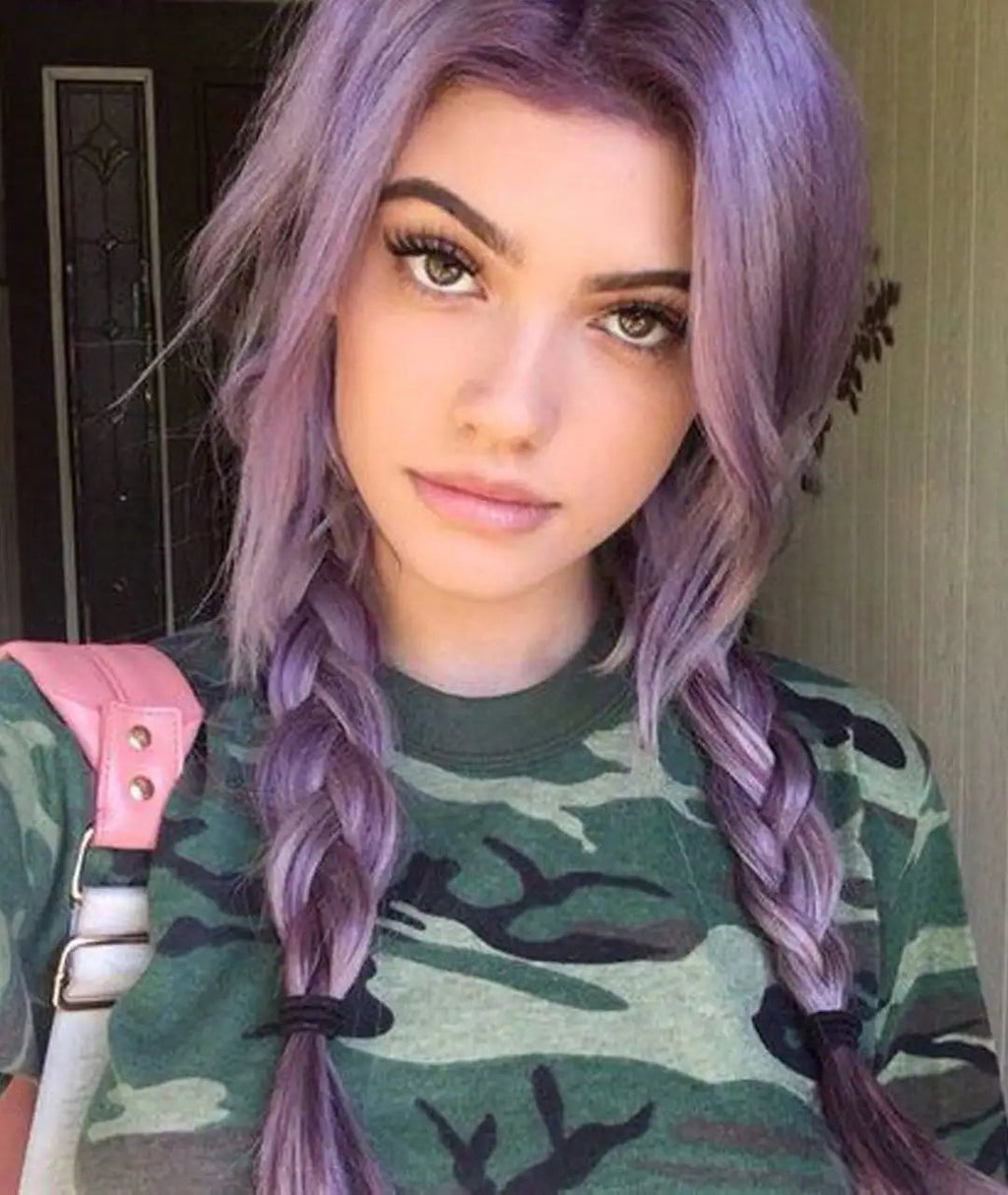 Large wavy long hair wig Lootquake LLC  Techno geeks