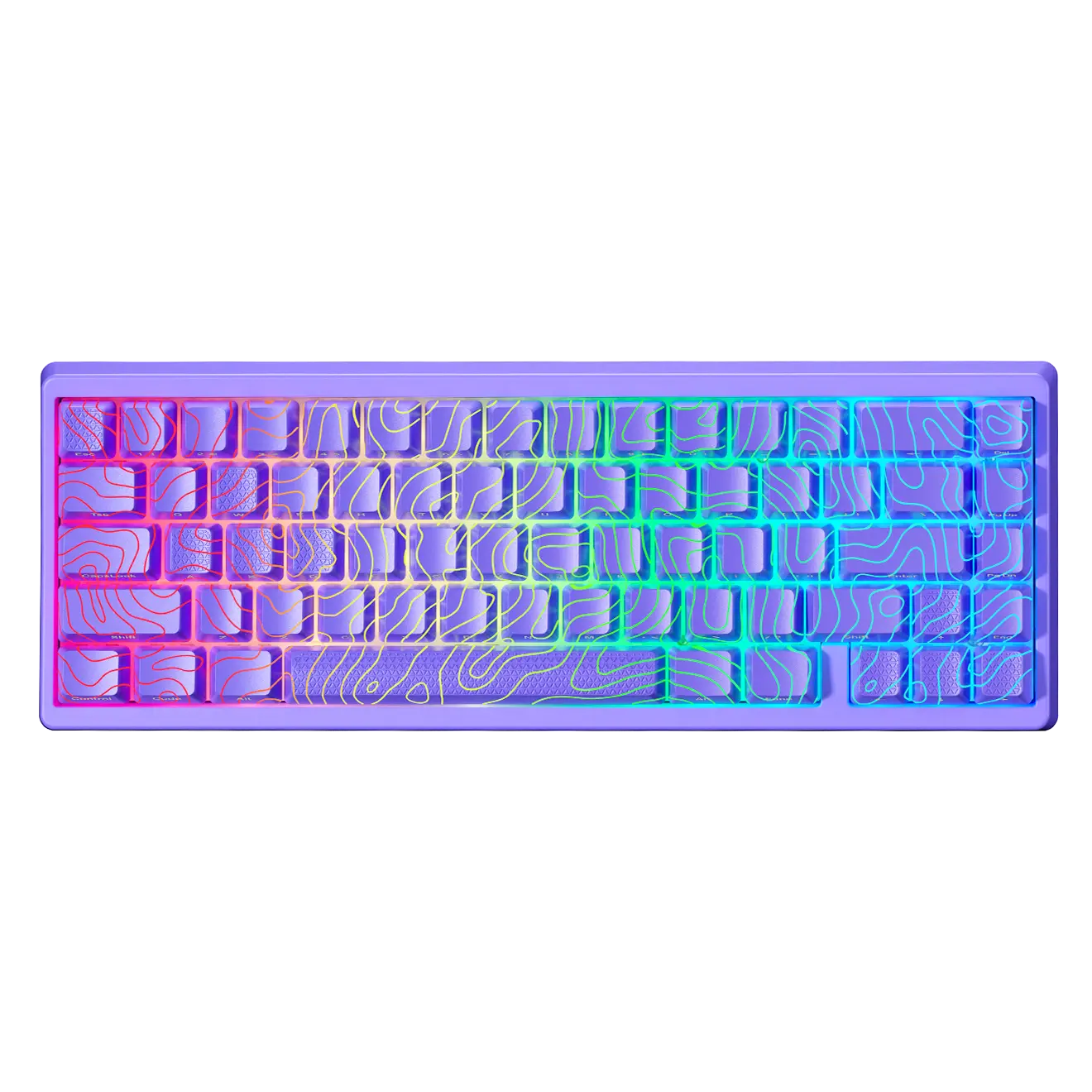 XVX M67 JadeStone Mechanical Keyboard With IMD-Tech Keycaps (Interstellar Black) XVX Keyboard Channel  Techno geeks