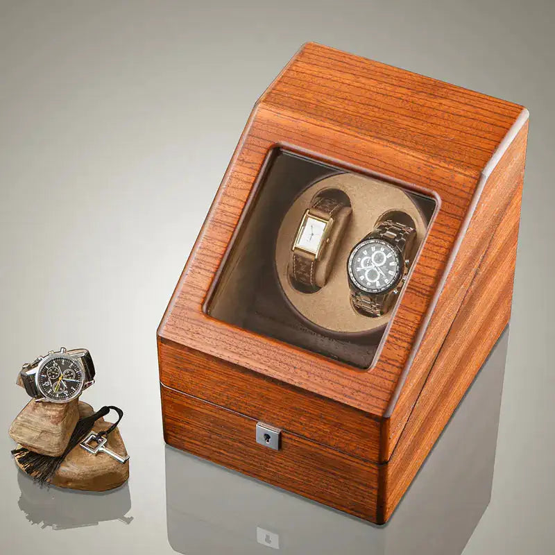 Wooden Watch Winder for Automatic Mechanical Watches Lootquake LLC  Techno geeks