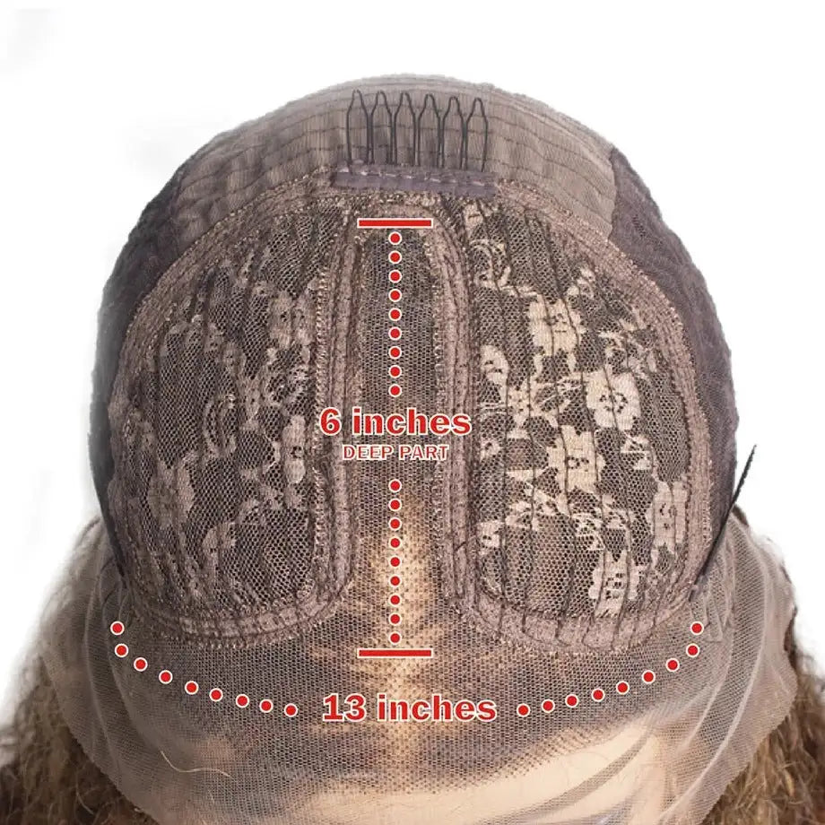 Medium And Long Curly Fashion Female Big Wave Real Human Hair Wig Lootquake LLC  Techno geeks