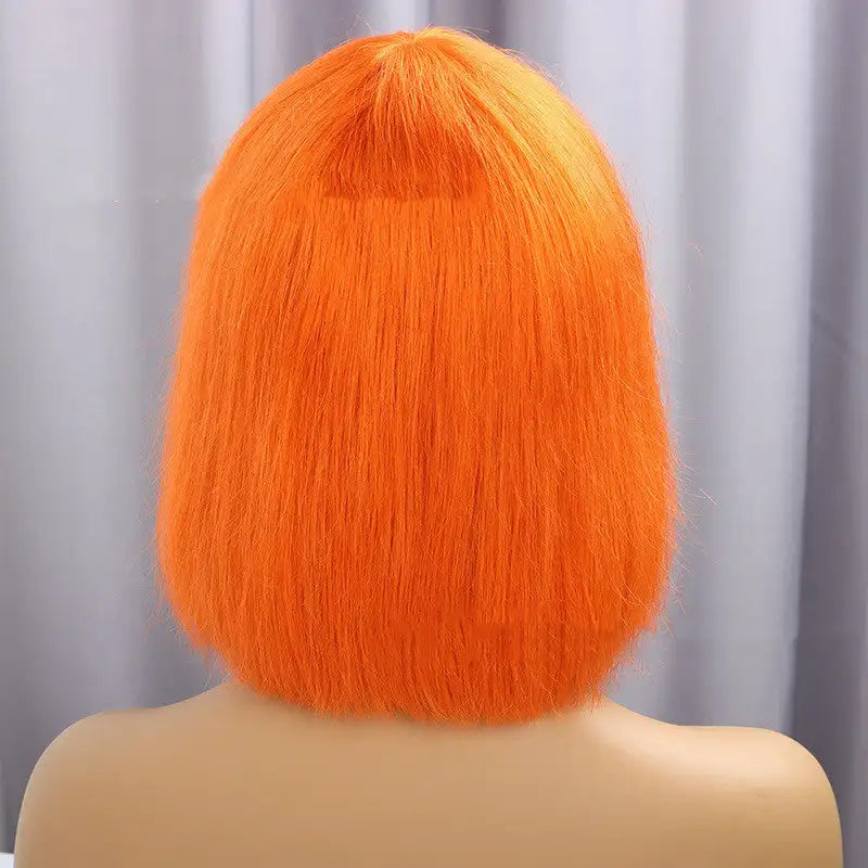 Real Hair Color Full Mechanism Full Bangs Headgear Lootquake LLC  Techno geeks