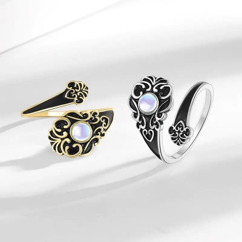 Retro Old Love Opal Ring For Women Lootquake LLC  Techno geeks