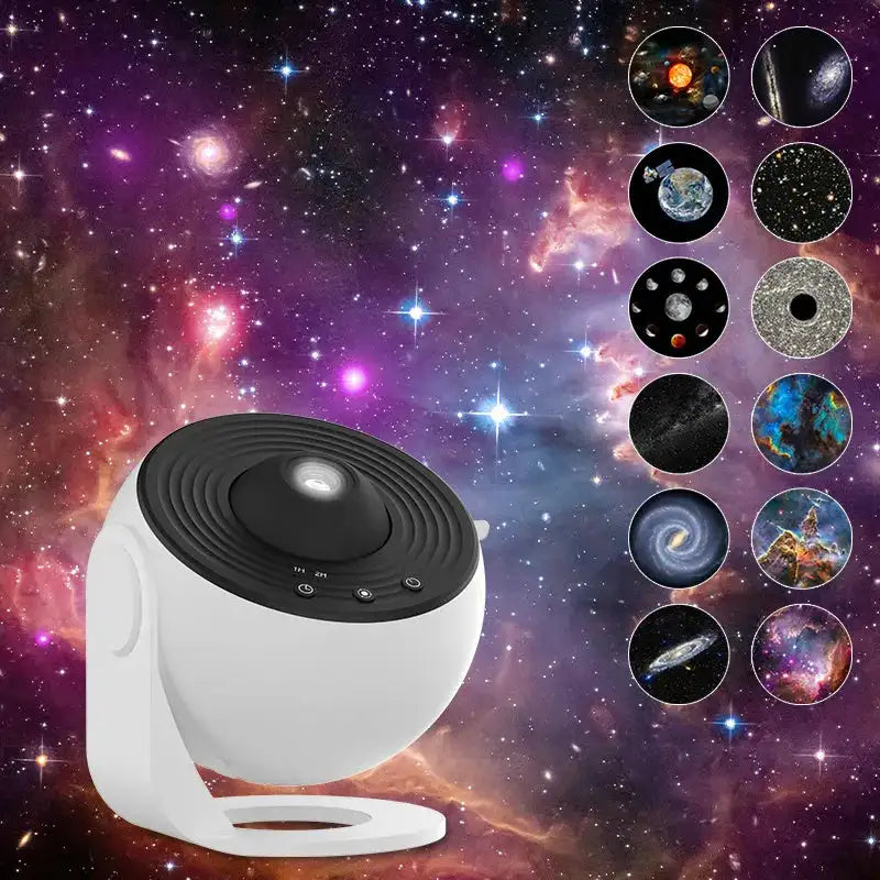 Night Light Galaxy Projector Starry Sky Projector 360 Rotate Planetarium Lamp For Kids Bedroom Valentines Day Gift Wedding Deco Lootquake LLC  Techno geeks