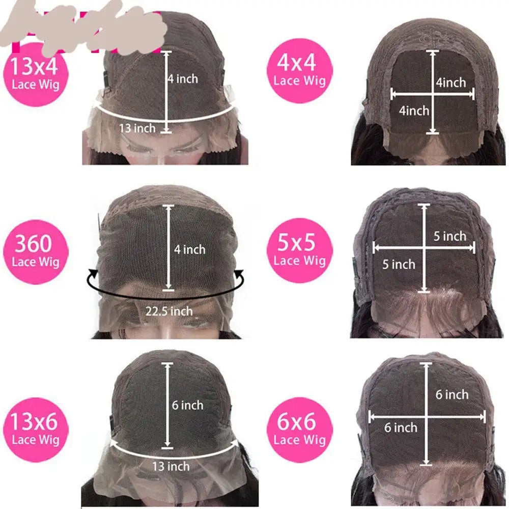 Real Human Hair Lace Wig Set Straight Hair Black Medium Length Lootquake LLC  Techno geeks