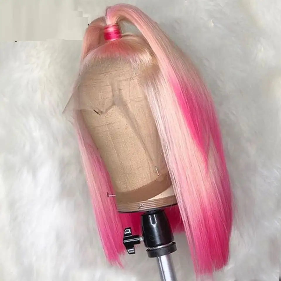 Gradient Front Lace Semi-machine-made High-quality Human Hair Lootquake LLC  Techno geeks