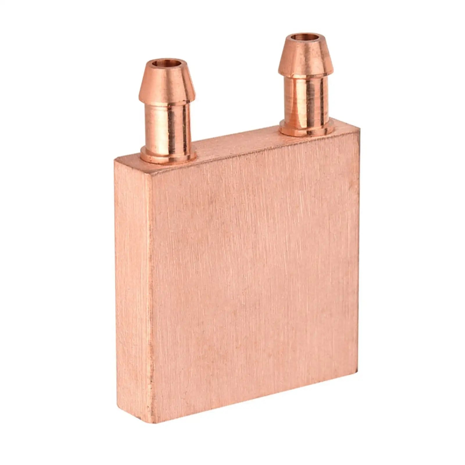 Copper Water Cooling Block for Graphics GPU Head CPU 40 * 40 * 10mm Lootquake LLC  Techno geeks