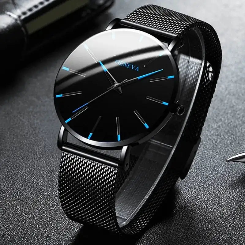 Minimalist Ultra Thin Watches For Men Lootquake LLC  Techno geeks