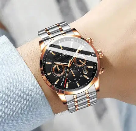 Men Fashion Sport Quartz Clock Mens Watches Lootquake LLC  Techno geeks