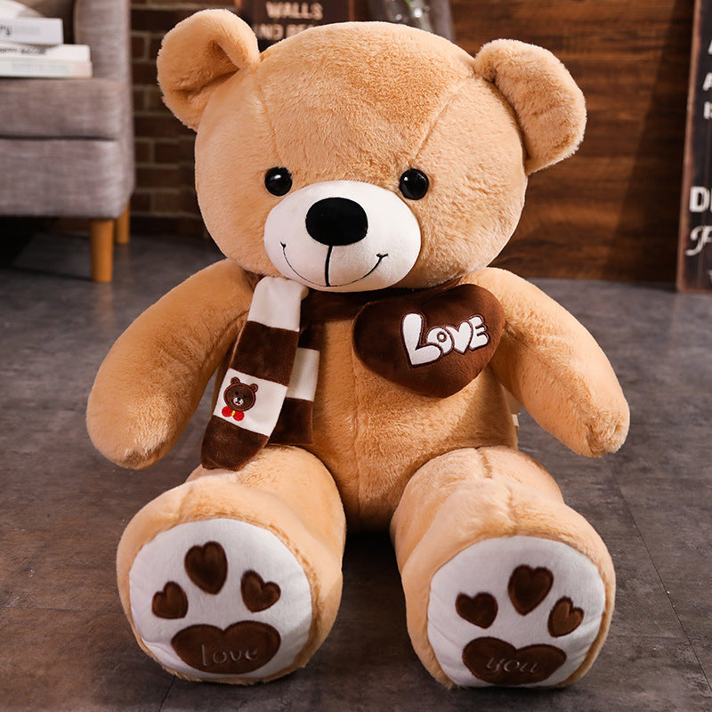 Big Bear Plush Toy Hug Bear Teddy Bear Panda Doll Cloth Doll Doll V.I.P Digital Presence  Techno geeks