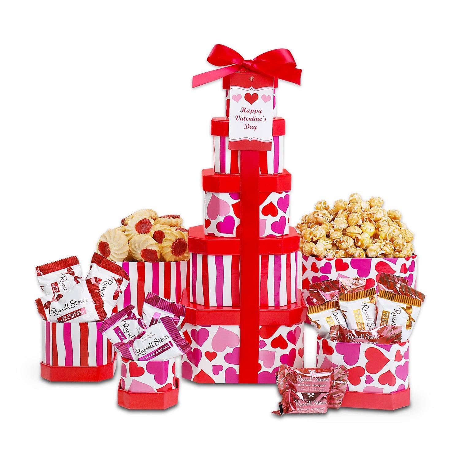 Russell Stover Chocolate Wishes Tower Alder Creek Gift Baskets  Techno geeks