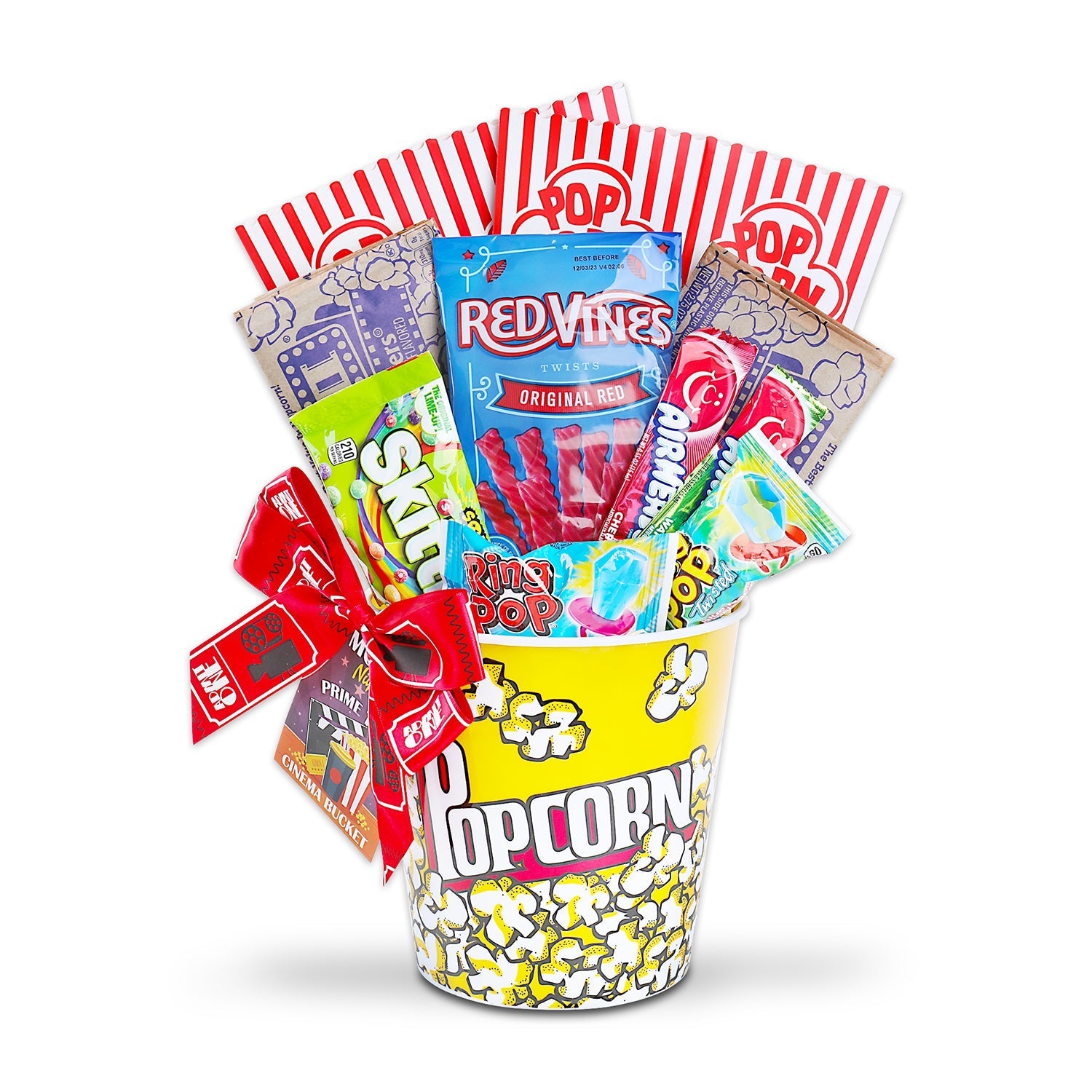 Pop-ular Movie Night Gift Basket Alder Creek Gift Baskets  Techno geeks