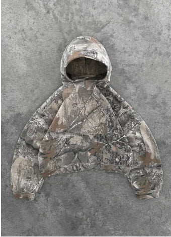 Camouflage Streetwear Hoodie Techno geeks  Techno geeks