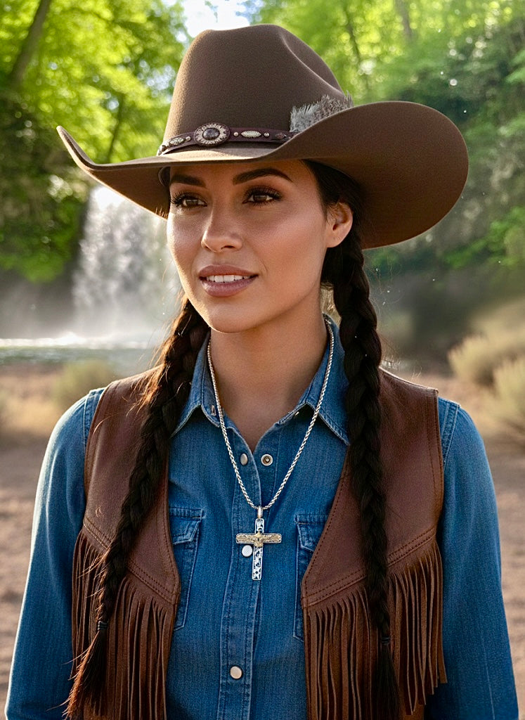 Solid Sterling Silver Eagle Cross Necklace Antiqued Western Style S925 Pendant for Men Cast Jewelry Heavy Chain Saint Michaels Jewelry  Techno geeks