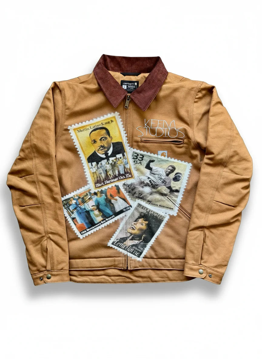 Black Heritage Carhartt Jacket KEEMSTUDIOS  Techno geeks