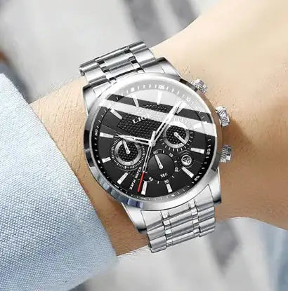 Men Fashion Sport Quartz Clock Mens Watches Lootquake LLC  Techno geeks
