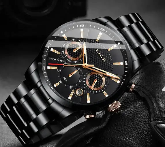 Men Fashion Sport Quartz Clock Mens Watches Lootquake LLC  Techno geeks