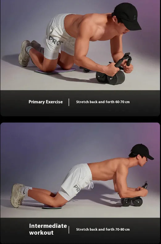 Automatic Rebound Abdominal Wheel Techno geeks  Techno geeks