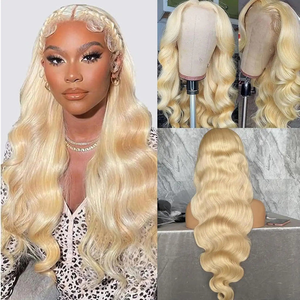 Former LACE Head Cap LACE FRONTAL WIG13x4 Straight 613 BLONDE Straight Hair Lootquake LLC  Techno geeks