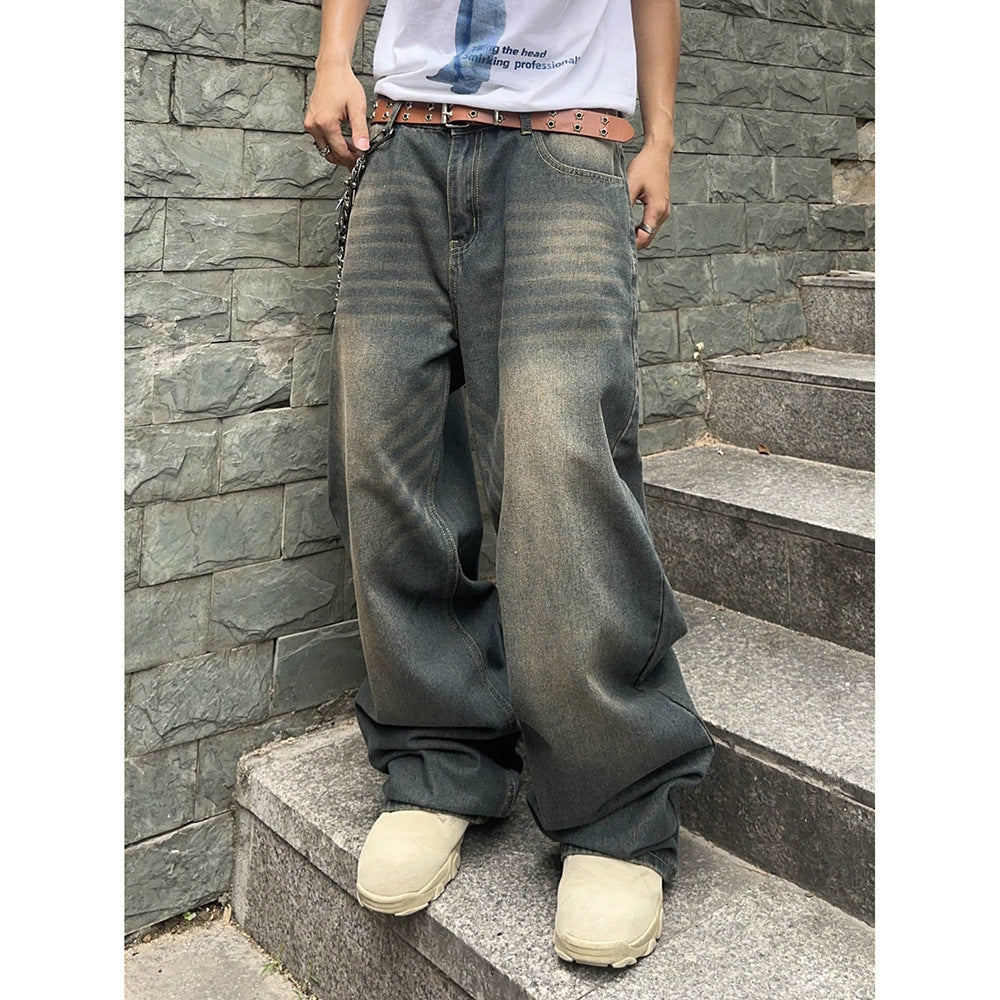 Fashion Personality Vintage Jeans For Men Lootquake LLC  Techno geeks