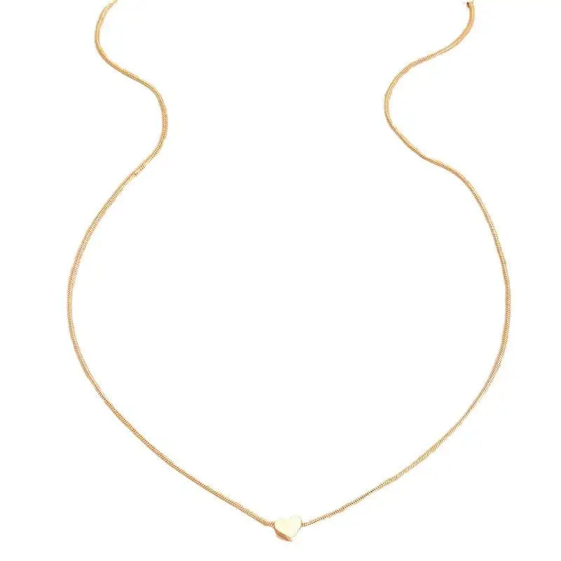 Fashion Snake Bones Chain Love Pendant Necklace Lootquake LLC  Techno geeks