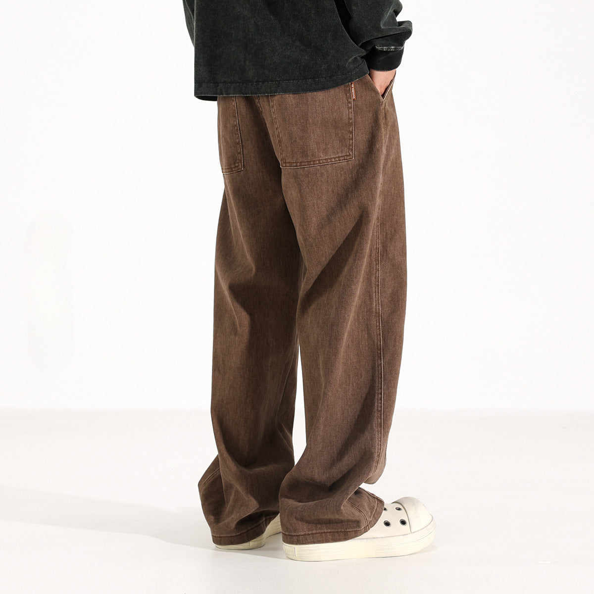 Maillard American Retro Drooping Straight Jeans Lootquake LLC  Techno geeks