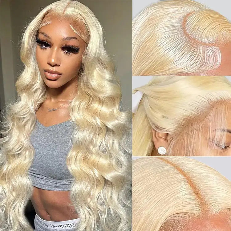 Former LACE Head Cap LACE FRONTAL WIG13x4 Straight 613 BLONDE Straight Hair Lootquake LLC  Techno geeks