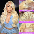 Former LACE Head Cap LACE FRONTAL WIG13x4 Straight 613 BLONDE Straight Hair Lootquake LLC  Techno geeks