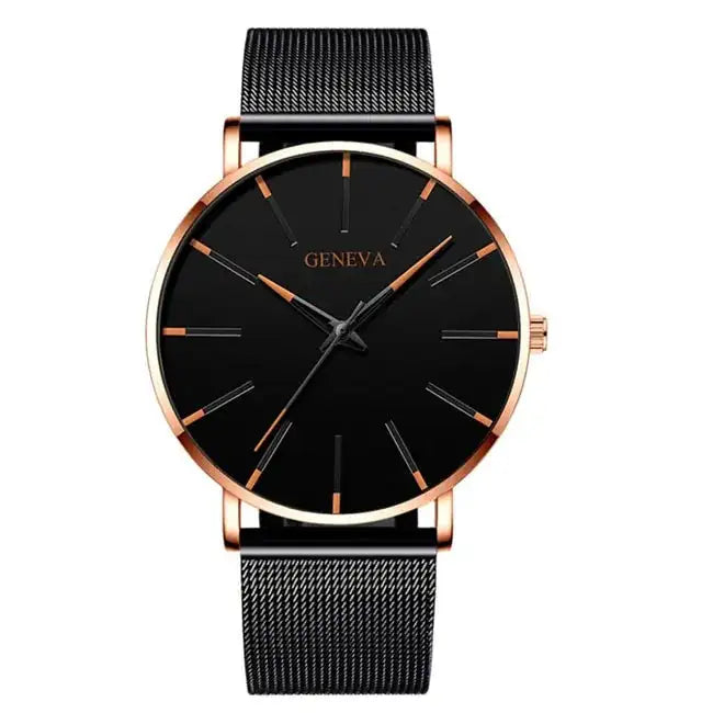 Minimalist Ultra Thin Watches For Men Lootquake LLC  Techno geeks