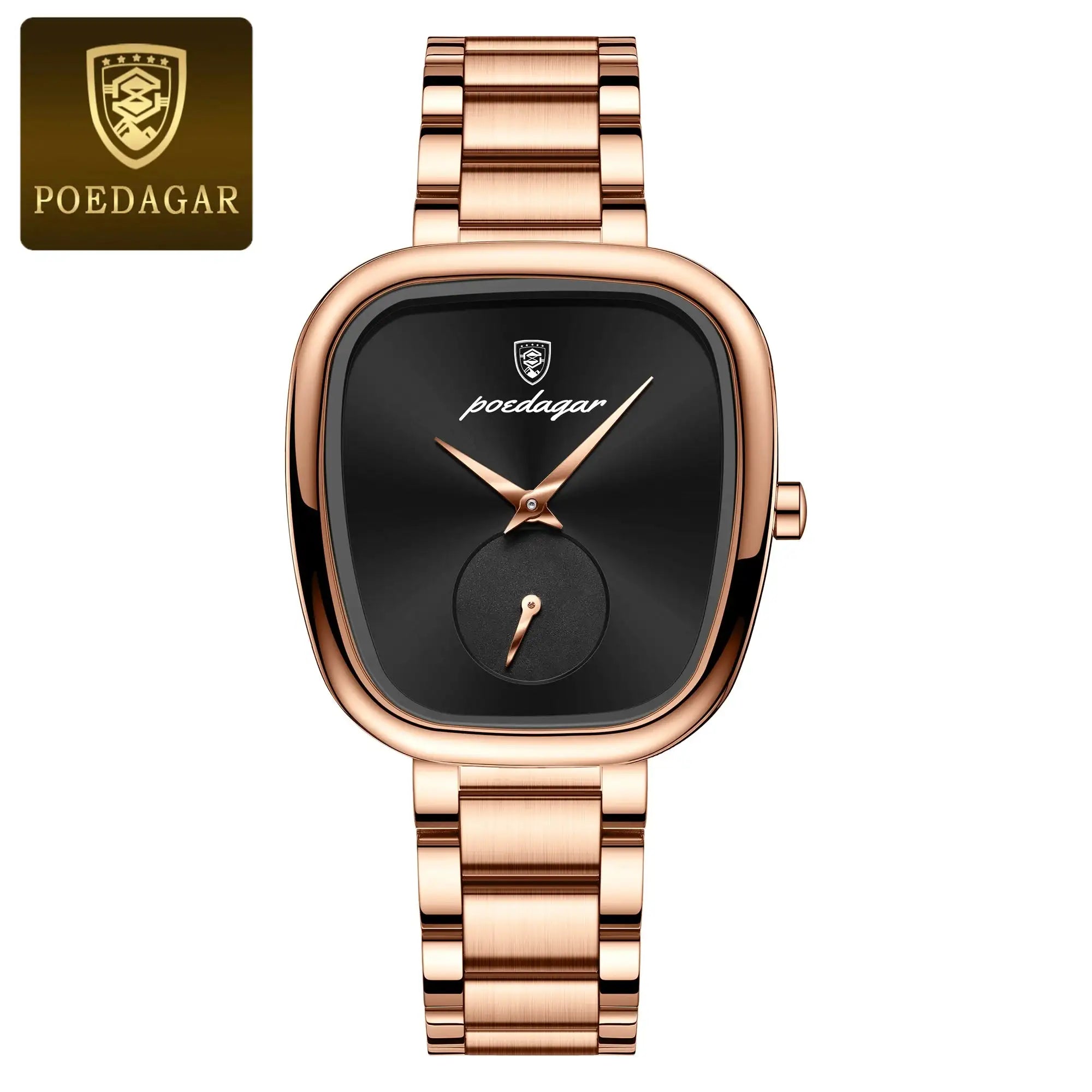 POEDAGAR Luxury Watch for Woman Waterproof Stainless Steel Quartz Ladies Watch High Quality Women's Watches Elegant Female Clock Lootquake LLC  Techno geeks
