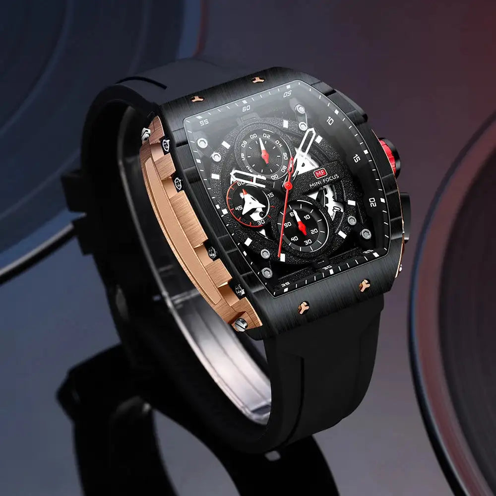 Sports Mens Watches Top Brand Luxury Waterproof Quartz Watch for Men Silicone Strap Fashion Wristwatches Relogio Masculino 0399G Lootquake LLC  Techno geeks