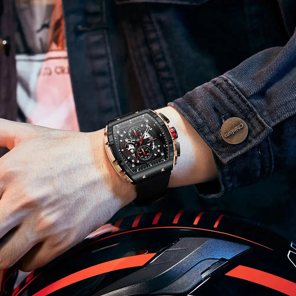 Sports Mens Watches Top Brand Luxury Waterproof Quartz Watch for Men Silicone Strap Fashion Wristwatches Relogio Masculino 0399G Lootquake LLC  Techno geeks