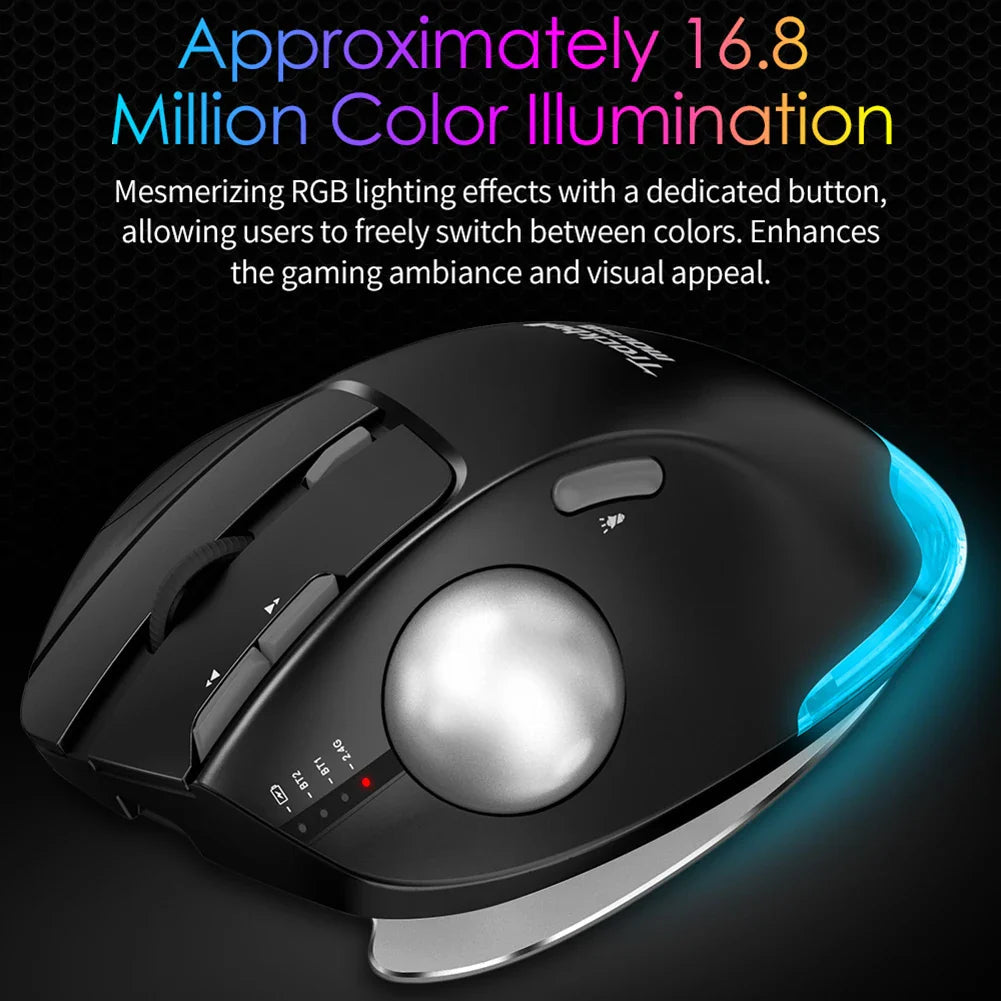 Vertical Gaming Mouse 2.4G Ergonomic Gamer Mice 4800DPI 5 Level DPI Adjustable for PC Computer Accessories Lootquake LLC  Techno geeks