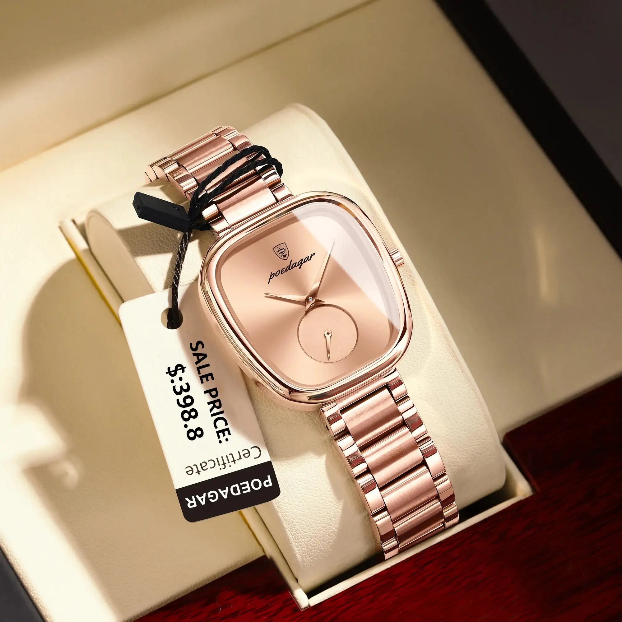POEDAGAR Luxury Watch for Woman Waterproof Stainless Steel Quartz Ladies Watch High Quality Women's Watches Elegant Female Clock Lootquake LLC  Techno geeks