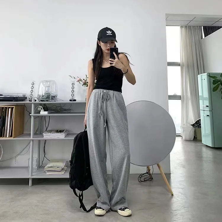 American New Detachable Design Sense Tooling Jeans Female Y2K Fashion Gothic Retro High Street Straight Small Vibe Waisted Pants Lootquake LLC  Techno geeks
