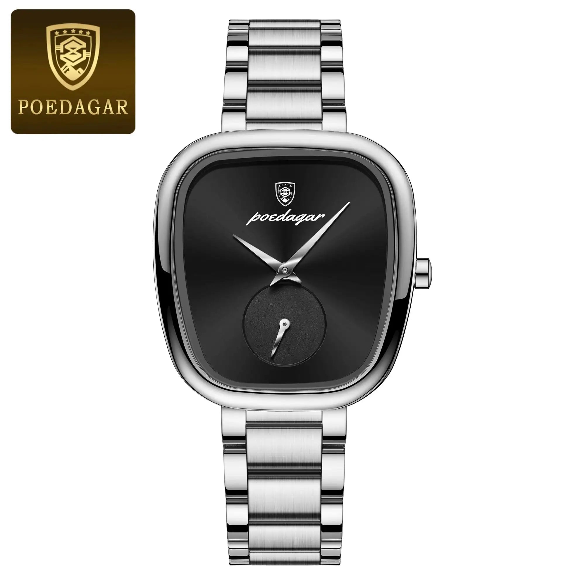 POEDAGAR Luxury Watch for Woman Waterproof Stainless Steel Quartz Ladies Watch High Quality Women's Watches Elegant Female Clock Lootquake LLC  Techno geeks