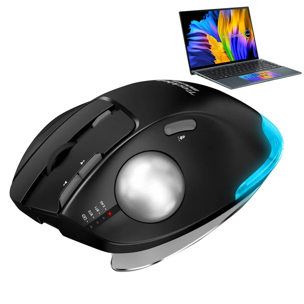 Vertical Gaming Mouse 2.4G Ergonomic Gamer Mice 4800DPI 5 Level DPI Adjustable for PC Computer Accessories Lootquake LLC  Techno geeks